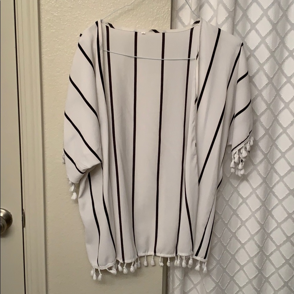 Short sleeve kimono